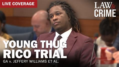 ysl 91|LIVE: Young Thug YSL RICO Trial — GA v. Jeffery Williams et al .